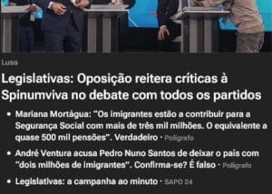 Sapo.pt a tentar manipular eleitores