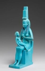 Isis com Horus - do artigo ' Ísis em Braga? A Deusa Egípcia que Vive nas Pedras da Sé '
