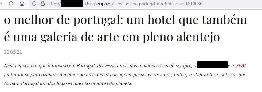 Post Promovido por Sapo Blogs