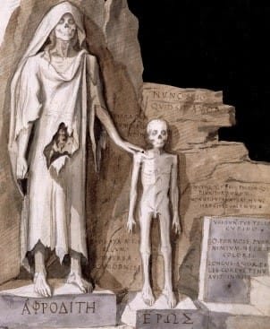 De Aetatibus Mundi Imagines de Francisco de Holanda, Eros e Afrodite
