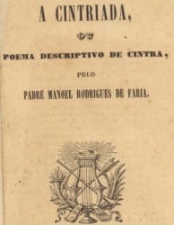 Capa do poema "A Cintriada"