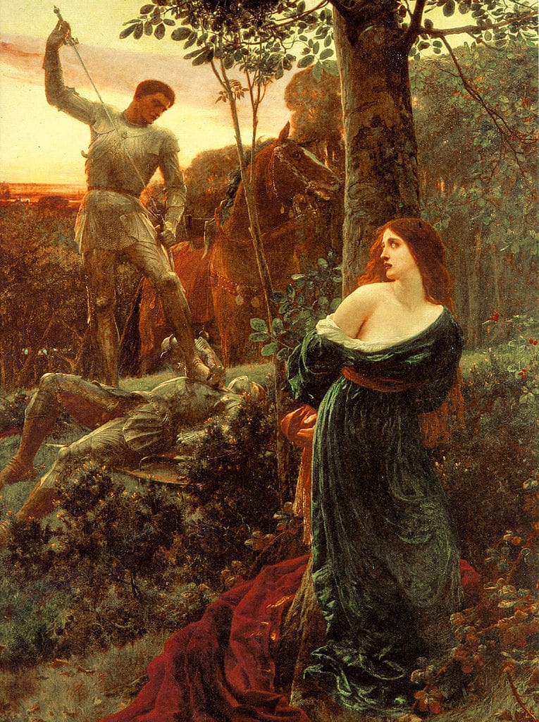 Cavaleiros e dama Cavaleiros e dama