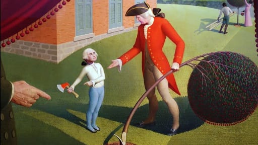George Washington e a cerejeira George Washington e a cerejeira