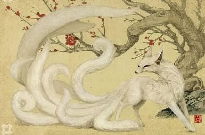 Kitsune, a raposa das nove caudas