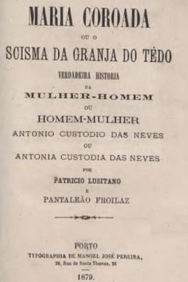 Livro Maria Coroada ou o Scisma da Granja do Tedo