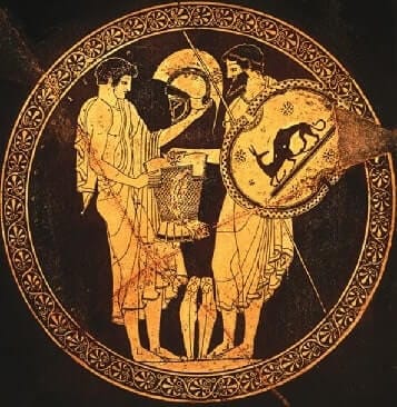 Neoptólemo, Ulisses e as Armas de Aquiles Neoptólemo e Ulisses