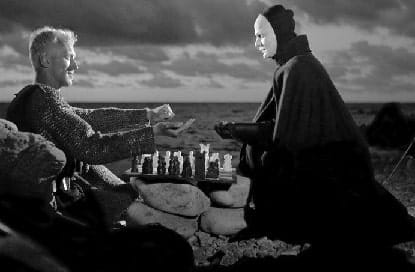 Famosa imagem do Sétimo Selo, de Ingmar Bergman