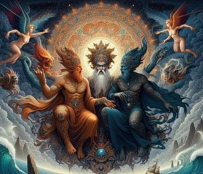 O primeiro mito do Zoroastrianismo