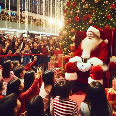 Entrevista a um Pai Natal de Centro Comercial
