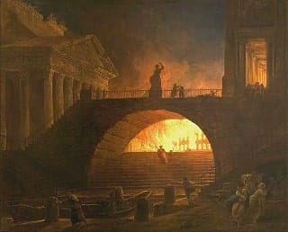 Quem deitou fogo a Roma?