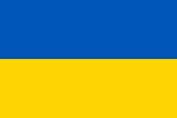 O Fantasma de Kiev e a bandeira da Ucrânia