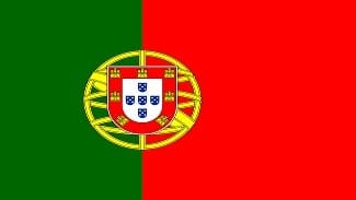A bandeira actual de Portugal