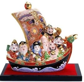 O barco dos Sete Deuses Japoneses