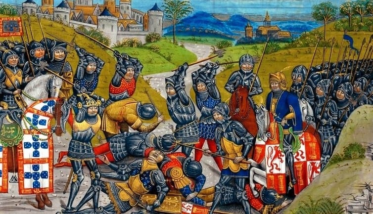 Como foi a Batalha de Aljubarrota? A mais famosa imagem da Batalha de Aljubarrota