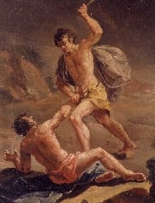 O confronto de Caim e Abel