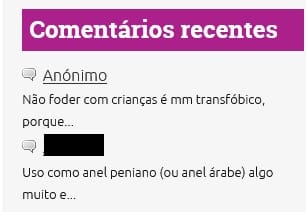 Uma citação de um site...