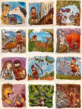 Os Doze Trabalhos de Hércules