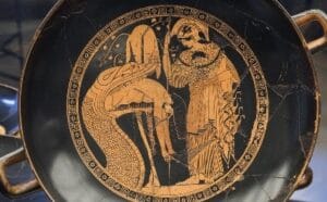 Algumas considerações sobre as várias versões de mitos Um exemplo de vaso de figuras vermelhas