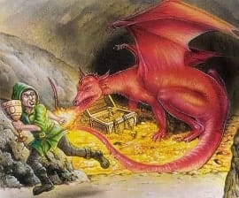 A lenda de Beowulf e o dragão