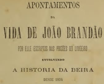 O livro escrito por João Brandão