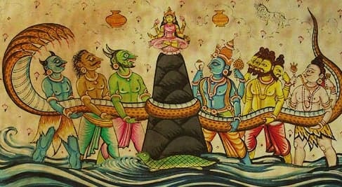 O Batimento do Oceano de Leite