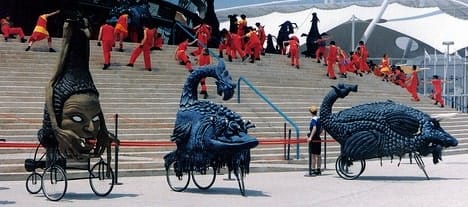Olharapos na EXPO 98
