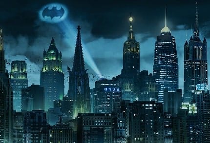 Onde fica a Cidade de Gotham?