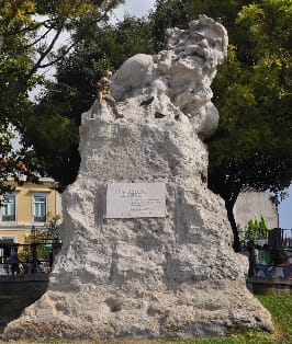 A origem de Adamastor, estátua em Lisboa