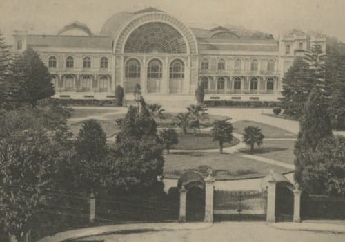 Palácio de Cristal, entrada
