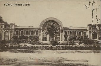 Palácio de Cristal, parte frontal