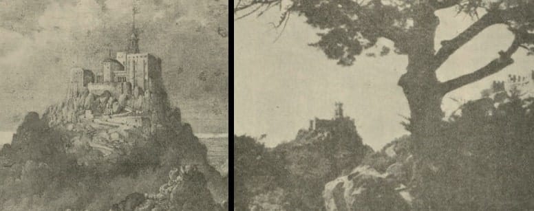 O Palácio da Pena antigo, antes de o ser...