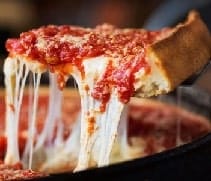 Uma pizza deliciosa Uma pizza deliciosa