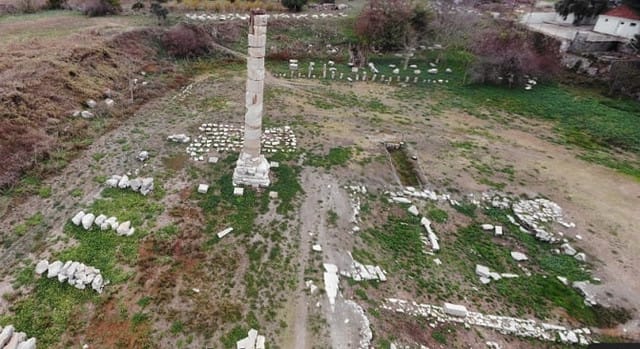 Ruínas do Templo de Artémis em Éfeso